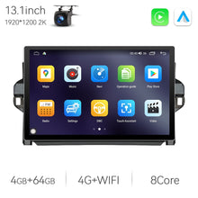 Załaduj zdjęcie do przeglądarki galerii, Eunavi 7862 8Core 2K 13.1inch 2din Android Radio For Toyota Fortuner 2 2015 - 2020 Car Multimedia Video Player GPS Stereo