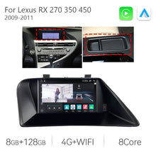 Załaduj zdjęcie do przeglądarki galerii, Eunavi 12.3 Car Video Player CARPLAY For Lexus RX RX270 RX350 RX450 RX200T RX450H GPS Navigation 1920*720 Stereo Android 11