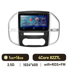 Laden Sie das Bild in den Galerie-Viewer, Eunavi 12.1&#39;&#39; 2 DIN Android Auto Radio For Mercedes Benz Vito 3 2014 2015 2016 2017 2018 2019 2020 Car Multimedia GPS Carplay