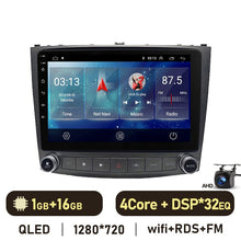 Load image into Gallery viewer, Eunavi 4G 2DIN Android Auto Radio GPS For Lexus IS250 300 2006-2012 Car Multimedia Video Player Carplay 2 Din