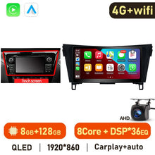 Load image into Gallery viewer, Eunavi 2 Din Android Auto Radio For Nissan Qashqai J11 X-Trail 3 T32 2013-2017 Carplay Car Multimedia Player GPS 2din Autoradio