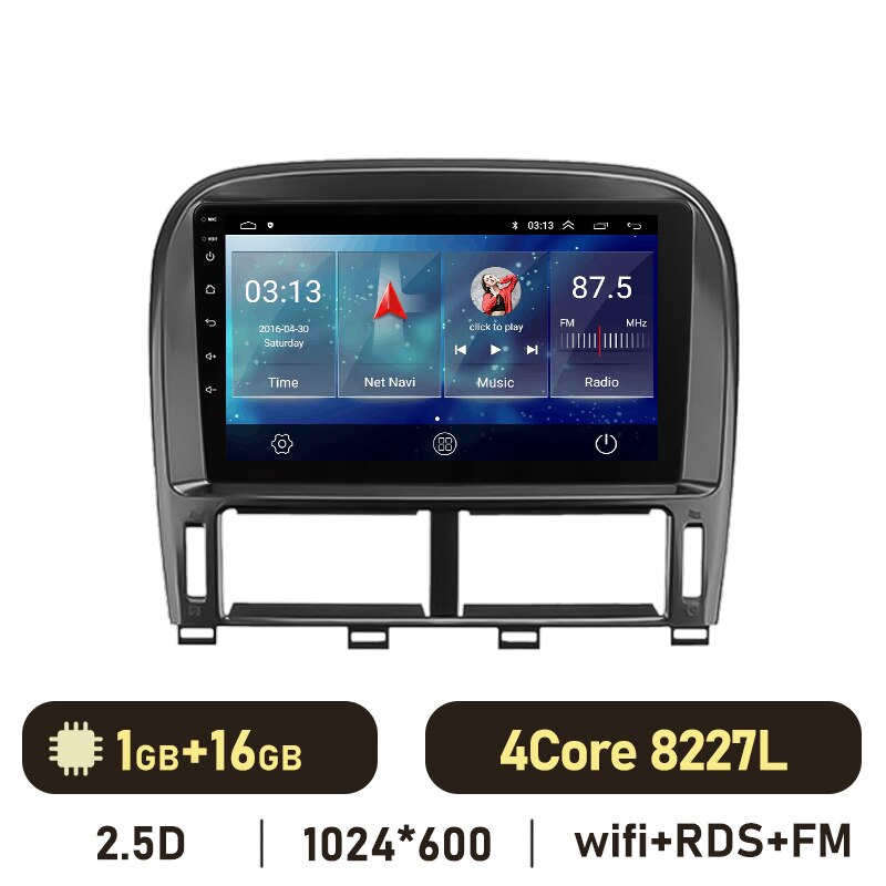 Eunavi Android 11 7862c Car Radio DSP Multimedia Player For Lexus Ls430 2001-2006 Autoradio Video QLED Screen GPS Navigation 4G