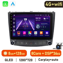 Cargar imagen en el visor de la galería, Eunavi 4G 2DIN Android Auto Radio GPS For Lexus IS250 300 2006-2012 Car Multimedia Video Player Carplay 2 Din