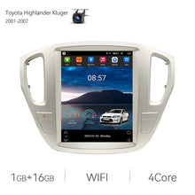 Cargar imagen en el visor de la galería, Eunavi Tesla Style Android 11 Car Radio For Toyota Highlander Kluger 2001-2007 12.1&quot; Car Stereo GPS Navigation Carplay BT