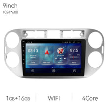 Załaduj zdjęcie do przeglądarki galerii, Eunavi 7862 13.1inch 2din Android Auto Radio For VW Volkswagen Tiguan 1 NF 2006 - 2016 Car Multimedia Video Player GPS Stereo 4G