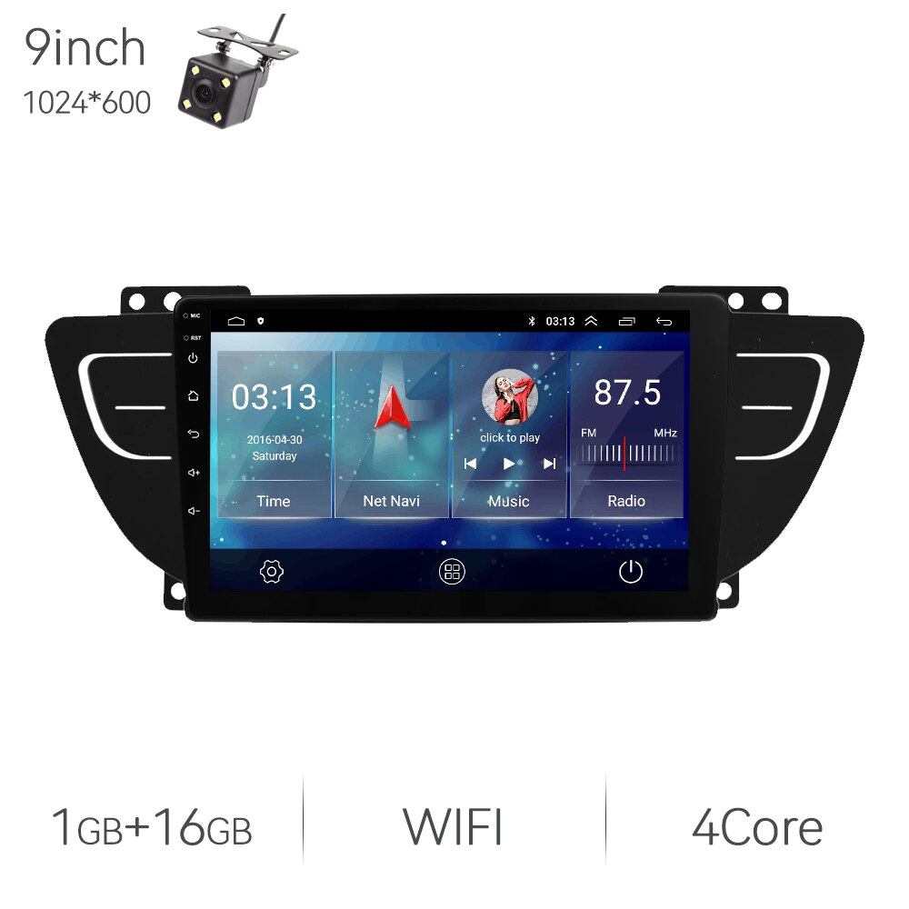Eunavi 7862 8Core 2K 13.1inch 2din Android Radio For Geely Atlas NL-3 2016 - 2020 Car Multimedia Video Player GPS Stereo
