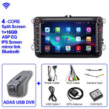 Cargar imagen en el visor de la galería, Eunavi Android 11 Car Video Player CARPLAY For VW Volkswagen Passat B7 B6 Golf Touran Polo Tiguan Jetta GPS Navigation Stereo