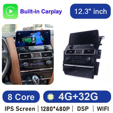 Cargar imagen en el visor de la galería, Eunavi Android Car Radio multimedia Player For NISSAN PATROL Y62 QX80 Armada 2010+ Auto Stereo GPS Navigation Carplay BT Touch