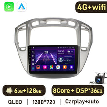 Załaduj zdjęcie do przeglądarki galerii, Eunavi 4G 2DIN Android Auto Radio GPS For Toyota Highlander 1 XU20 Kluger 2001-2007 Car Multimedia Video Player Carplay 2 Din