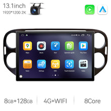 Charger l&#39;image dans la galerie, Eunavi 7862 13.1inch 2din Android Auto Radio For VW Volkswagen Tiguan 1 NF 2006 - 2016 Car Multimedia Video Player GPS Stereo 4G