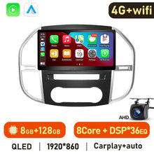 Cargar imagen en el visor de la galería, Eunavi 12.1&#39;&#39; 2 DIN Android Auto Radio For Mercedes Benz Vito 3 2014 2015 2016 2017 2018 2019 2020 Car Multimedia GPS Carplay