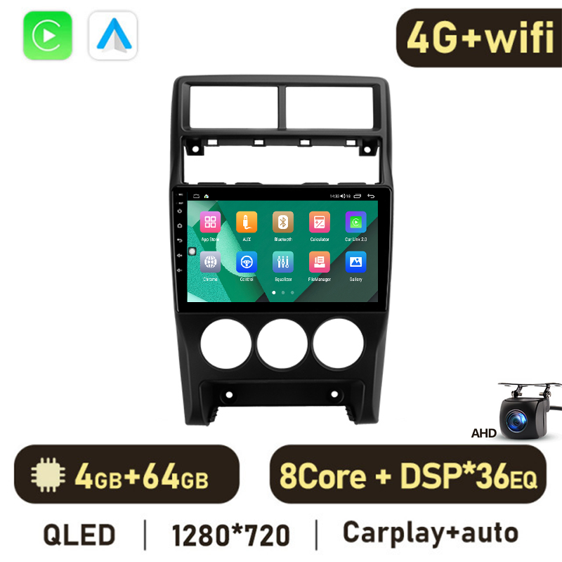 Eunavi 7862 4G 2DIN Android Auto Radio GPS For LADA Priora I 1 2013 - 2018 Car Multimedia Video Player Carplay 2 Din