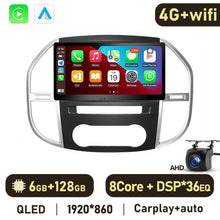 Cargar imagen en el visor de la galería, Eunavi 12.1&#39;&#39; 2 DIN Android Auto Radio For Mercedes Benz Vito 3 2014 2015 2016 2017 2018 2019 2020 Car Multimedia GPS Carplay