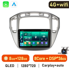 Załaduj zdjęcie do przeglądarki galerii, Eunavi 4G 2DIN Android Auto Radio GPS For Toyota Highlander 1 XU20 Kluger 2001-2007 Car Multimedia Video Player Carplay 2 Din