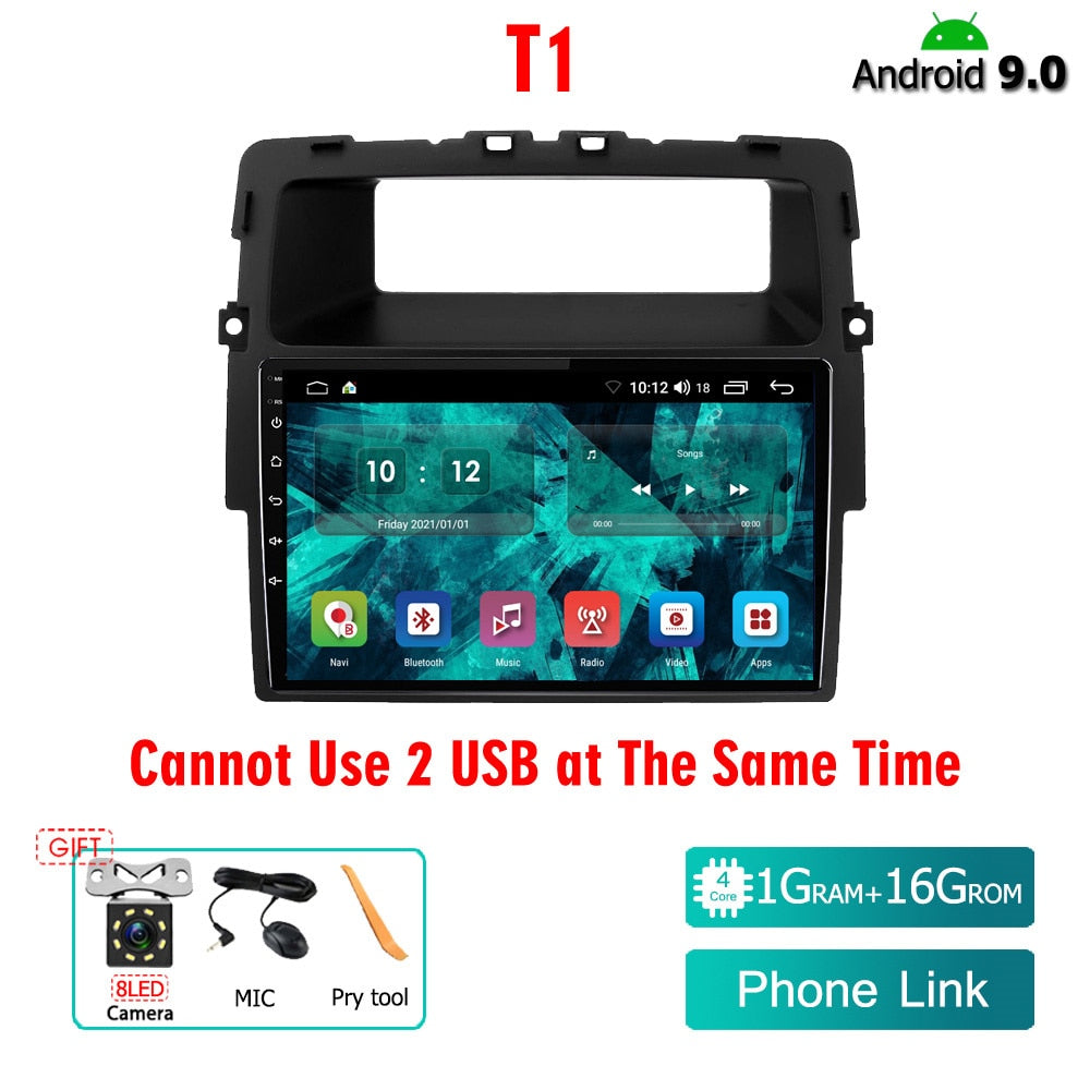 8G 128G Car Radio Android 10 For Nissan Primastar J4 For Opel Vivaro X83 For Renault Trafic Stereo Player Head Unit 7 inch DVD