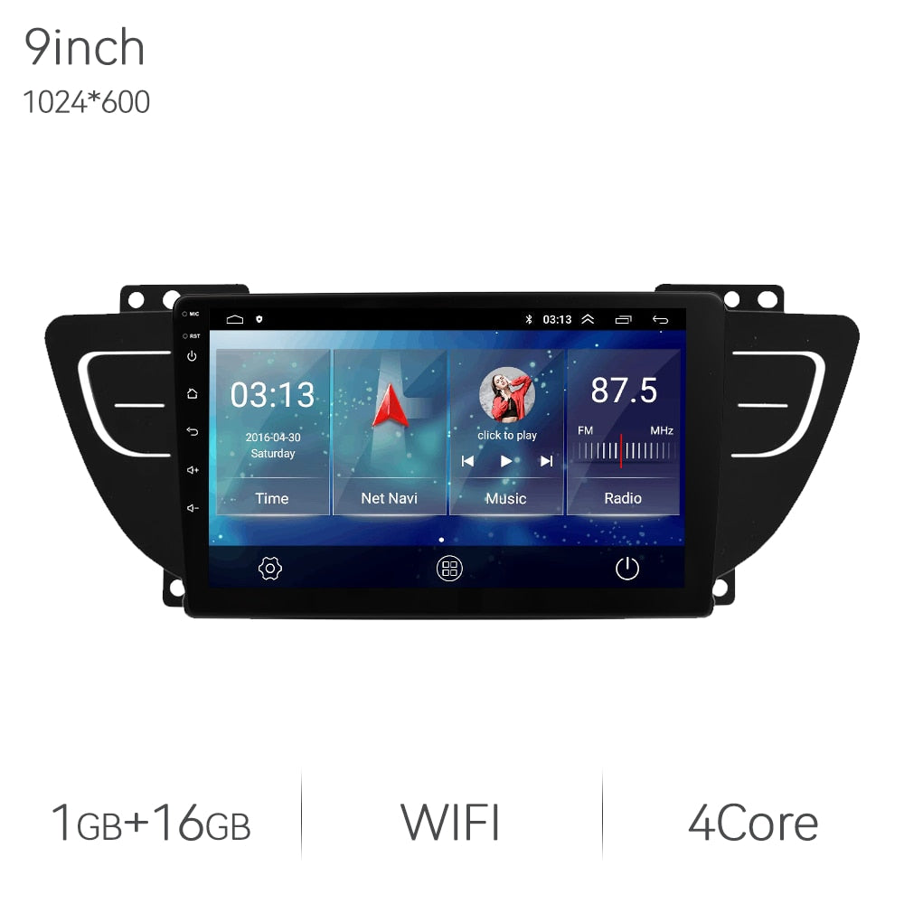 Eunavi 7862 8Core 2K 13.1inch 2din Android Radio For Geely Atlas NL-3 2016 - 2020 Car Multimedia Video Player GPS Stereo