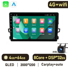 Cargar imagen en el visor de la galería, Eunavi 2 Din Android 10 Car Radio Multimedia Player For Toyota Auris E150 2006-2012 2din Head Unit 4G QLED Carplay Stereo GPS