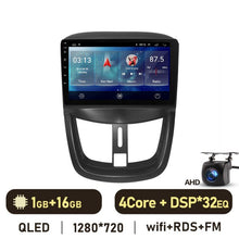 Cargar imagen en el visor de la galería, Eunavi 4G 2 Din Android Auto Radio For For Peugeot 207 207CC 2007-2014 Car Multimedia Video Player GPS Stereo Carplay 1920*860P