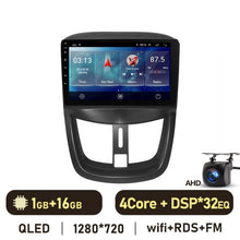 Laden Sie das Bild in den Galerie-Viewer, Eunavi 4G 2 Din Android Auto Radio For For Peugeot 207 207CC 2007-2014 Car Multimedia Video Player GPS Stereo Carplay 1920*860P