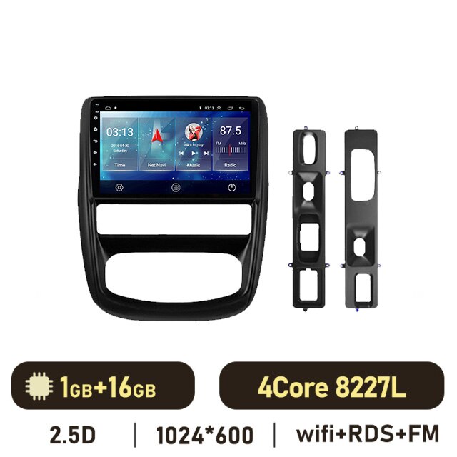 Eunavi 9'' Android 10 Car Radio Stereo For Renault Duster 1 2010 2011 2012 2013 2014 2015 Multimedia Player 2 Din Carplay 4G GPS