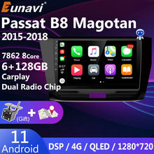 Załaduj zdjęcie do przeglądarki galerii, Eunavi 4G 2 Din Android 11 Car Radio Multimedia Player For VW Passat B8 Magotan 2015 - 2018 Autoradio dvd tablet GPS Navigation