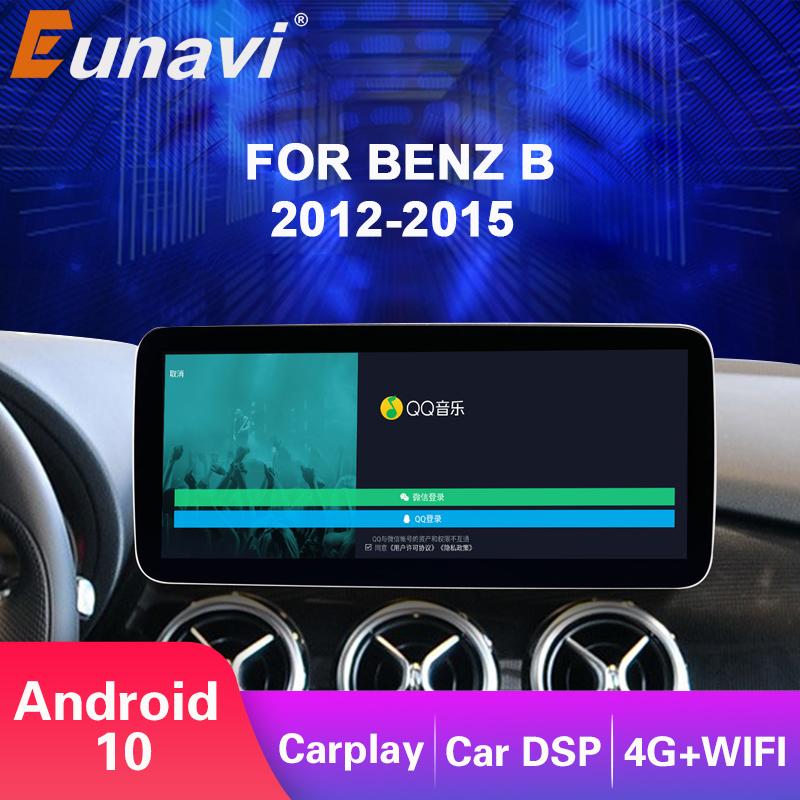 Eunavi Android Car GPS Radio player For Benz B Class W246 B150 B200 B220 B250 NTG4.5 NTG5.0 DSP carplay radio multimedia Player