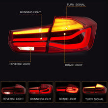 Load image into Gallery viewer, FAST Delivery VLAND Tail Lights Assembly For 12-18 BMW 3 Series F30 F80 2013-2018 LED Tail Lamp With Turn Signal Reverse Lights