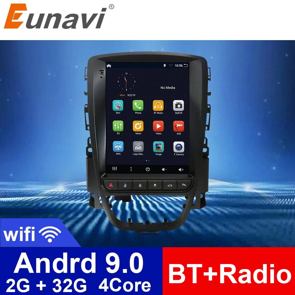 Eunavi 9,7 "vertikaler Tesla-Bildschirm 2G + 32G Android GPS-Navigations-Autoradio für Opel Astra J KEINE DVD 2 Din-Multimedia-Player