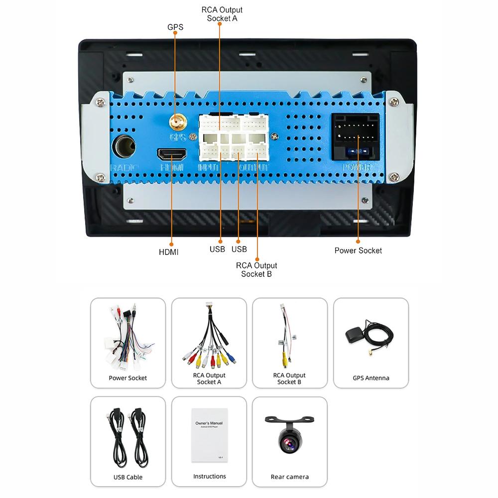 Eunavi 2 din car radio stereo for Toyota Land Cruiser Prado 150 2014-2017 Android 10 2din multimedia GPS Navigation NO DVD