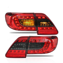 Cargar imagen en el visor de la galería, VLAND Tail Lights Assembly For Toyota Corolla 2011 2012 2013 Taillight Tail Lamp Turn Signal Reverse Lights LED DRL Light