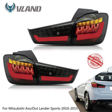 Laden Sie das Bild in den Galerie-Viewer, VLAND Car Accessories LED Tail Lights Assembly For Mitsubishi Asx/Out Lander Sports 2010-2015 Tail Lamp Turn Signal Reverse