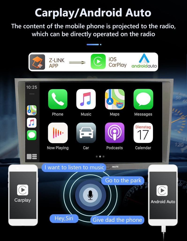 Eunavi 8inch 2 Din Android 10 Car Radio GPS For Opel Vauxhall Astra H G J Vectra Antara Zafira Corsa Vivaro Meriva Veda Stereo