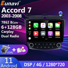 Cargar imagen en el visor de la galería, Eunvai AI Voice Control CarPlay Car Radio Multimedia Player For Honda Accord 7 2003 - 2008 DSP 4G Andorid 11 Auto GPS 2 din DVD