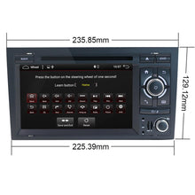 Laden Sie das Bild in den Galerie-Viewer, Eunavi 2 Din Car radio multimedia Player Automotivo For Audi A4 S4 2002-2008 2din stereo dvd cd gps navigation 4G 64GB Headunit