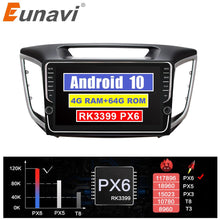 Cargar imagen en el visor de la galería, Eunavi 2din android 10 car radio gps for Hyundai Creta ix25 stereo multimedia navigation 2 DIN autoradio in dash head unit