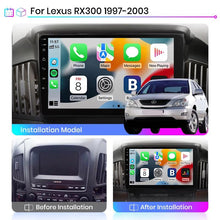 Load image into Gallery viewer, Eunavi 7862 4G 2DIN Android Radio GPS For Lexus RX300 XU10 1997-2003 Toyota Harrier 1998-2004 Car Multimedia Video Player