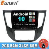 Eunavi 9 cal Android 10 samochodowe multimedia PC radio stereo dla MITSUBISHI Lancer-ex 2017 radioodtwarzacz nawigacji GPS autoradio 2DIN