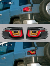 Cargar imagen en el visor de la galería, VLAND Tail Lights Assembly For Toyota FJ Cruiser 2007-2015 Taillight Tail Lamp With Turn Signal Reverse Lights LED DRL Light