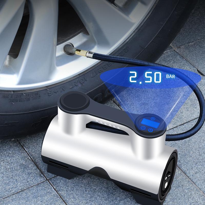 Car air pump charging wireless air pump tire air pump high-power air compressor portable digital display intelligence