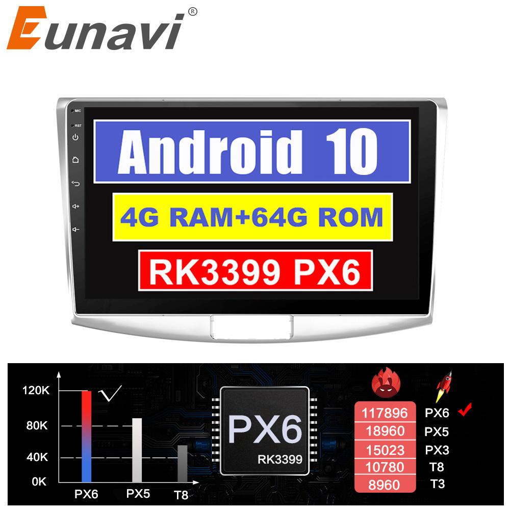 Eunavi 2 Din Android Autoradio Für VW Volkswagen Passat B6 2012-2016 MAGOTAN CC Multimedia Player Headunit Audio Stereo DSP GPS