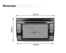 Charger l&#39;image dans la galerie, Eunavi 2 Din Android 10 Car Multimedia player Auto Radio GPS PC For Fiat Bravo 2007 2008 2009 2010 2011 2012 Automotivo Audio