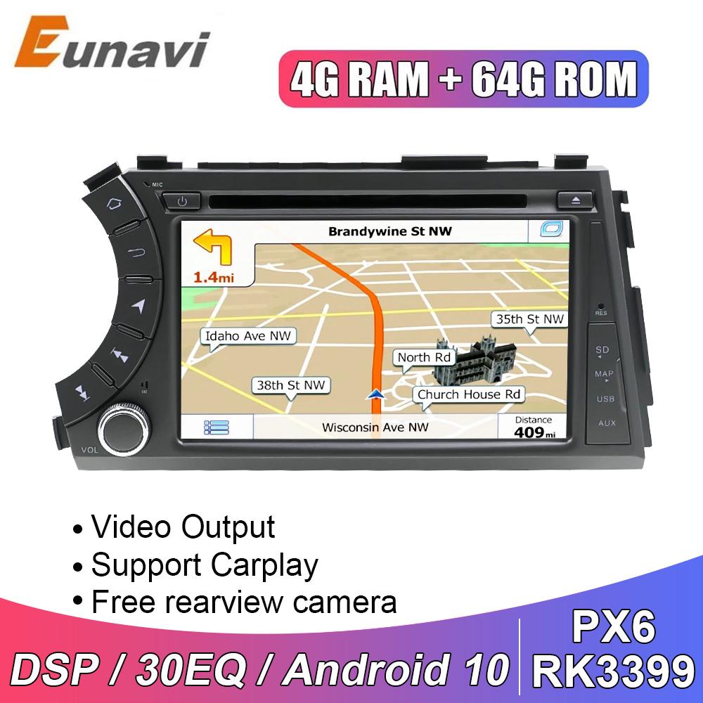 Eunavi 2 din android Car multimedia player for Ssang yong Ssangyong Actyon Kyron DVD Auto radio stereo headunit WIFI BT