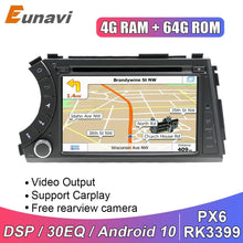 Załaduj zdjęcie do przeglądarki galerii, Eunavi 2 din android Car multimedia player for Ssang yong Ssangyong Actyon Kyron DVD Auto radio stereo headunit WIFI BT