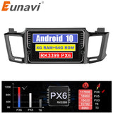 Eunavi Android Car Radio Multimedia Player For Toyota RAV4 RAV 4 2013-2018 Video Audio WiFi Navigation GPS touch screen 4G+64G