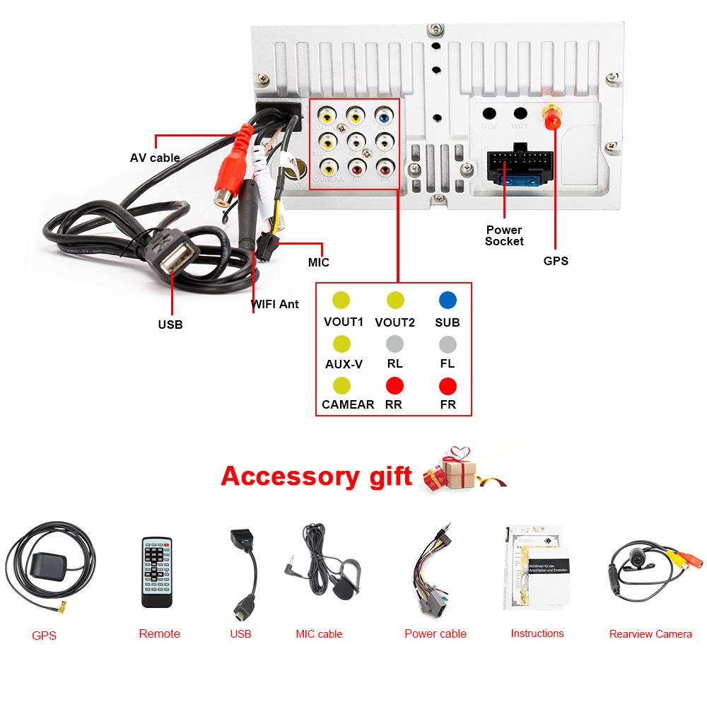 Eunavi 2 Din Android 10 samochodowy odtwarzacz dvd dla Honda CRV 2006 2007 2008 2009 2010 2011 radio samochodowe stereo 1024*600 HD TDA7851 DSP 4G