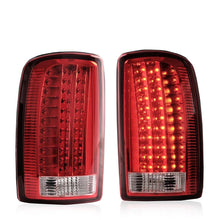 Laden Sie das Bild in den Galerie-Viewer, VLAND Tail Lights Assembly For GMC Yukon Chevrolet Tahoe Suburban 2000-2006 Tail Lamp Turn Signal Reverse Lights LED DRL Light