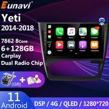 Załaduj zdjęcie do przeglądarki galerii, Eunavi 4G 1280*720 2 Din Car Radio Multimedia Video Player For Skoda Yeti 2014 2015 - 2018 GPS 2Din DVD Head unit 8Core 6G 128G