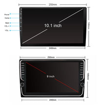 Load image into Gallery viewer, Eunavi 2 din car radio stereo for Toyota Land Cruiser Prado 150 2014-2017 2din multimedia GPS Navigation no cd dvd Android