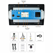 Załaduj zdjęcie do przeglądarki galerii, Eunavi car radio stereo multimedia player for Jeep Compass 2017 2 din headunit Android 10 system GPS TDA7851 Subwoofer USB