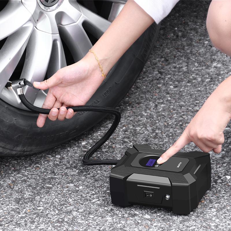 Car air pump, car, portable car, electric tire, multi-function air pump, 12v car pump